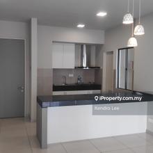 3 Rooms with Balcony, Partially Furnished For Rent