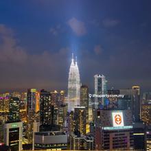 Prime Corner Unit Facing KL City Skyline. KL Tower, Twin Towers & TRX