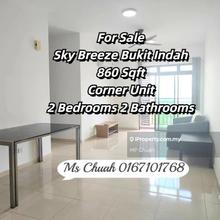 Sky Breeze/Bukit Indah/2 Bedrooms/Corner Unit