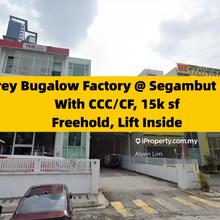 Bungalow Factory, with ccc and cf, Freehold, 3 Storey with Lift