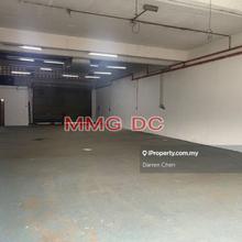 Jalan Kebun 1.5 Storey Link Factory 30x90ft intermediate  for rent