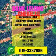 Bank Lelong Freehold Agricultural Jalan Parit Bugis Minyak Beku Johor