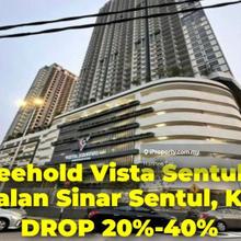 Save 55k Freehold Residensi Vista Sentul @ Jalan Sinar Sentul, KL