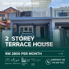 Renovated Unit Double Storey in Ukay Bistari For rent