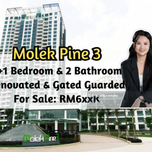 Molek Pine 3, Renovated, Gated Guarded, 2 plus 1 Bedroom, 2 Car Park