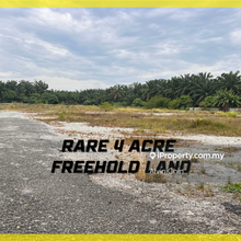 Converted 4 acres Freehold Medium Industry Land Prime Jenjarom Town 