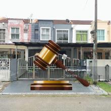 Auction unit, Areca green, setia tropika, 4b3b, 1400sqft, for sale