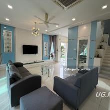 Ambang Botanic 2 Klang  3 Storey Bungalow Fully Furnished For Rent