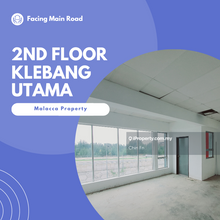 2nd Floor Shop Office Facing Main Road Klebang Utama