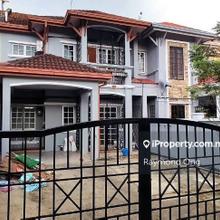 Two storey house with Kitchen cabinets