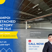 Tampoi Johor Bahru Detached Factory for Sale