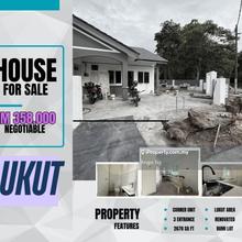Lukut single storey terrace corner lot for sale