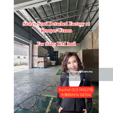 Storey Semi Detached Factory at Kempas Utama