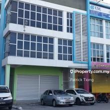 3 Storey Corner Shop for rent at Tabuan Tranquility 3