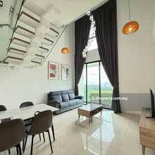 M Macrolink Medini Duplex, Tower B Duplex unit Fully Furnished For Ren