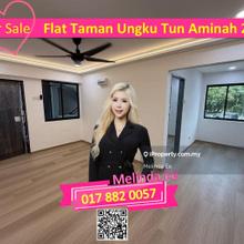 Skudai Flat Taman Ungku Tun Aminah Renovated 2bed Rm500 Can Buy
