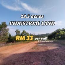 18.5 Acre Industrial Land, Cendana Sungai Petani, For Sale 