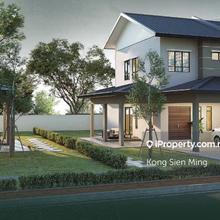 Kuching Double Storey Terrace at Jalan Menggris