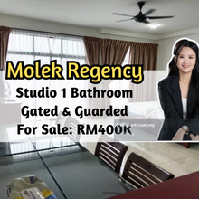 Molek Regency, Studio, Gated Guarded, 1 Car Park, Partly Furnished