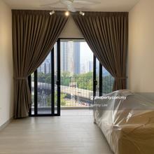 Rare unit with balcony for rent near LRT Sri Rampai
