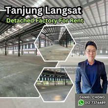 Kawasan Perindustrian Tanjung Langsat Detached Factory For Rent