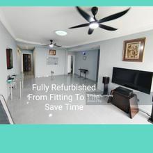 Freehold full refurbish itted unit ready to move in puchong sunway