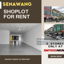 2 Storey shoplot for rent at Bandar Prima Senawang