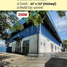 Semi-D Factory Semenyih for rent, Best Deal