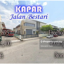 Freehold Semi Detached Factory 3 storey 400amp 3ton 