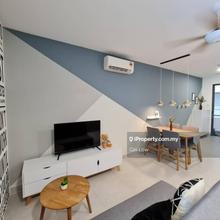 Queensville condo, cheras permaisuri, studio, full furnished, 1 cp