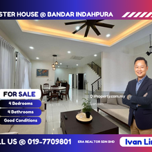 Double Storey Cluster House @ Raintree Residences Indahpura Kulai