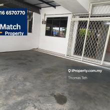 Raja Uda, Butterworth, Single Storey Terrace House, Semi Furnished