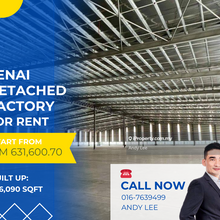 Senai Kulai Detached Factory for Rent