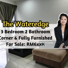 The Wateredge Apartment, Corner Unit, Fully Furnished, 3 Bedroom