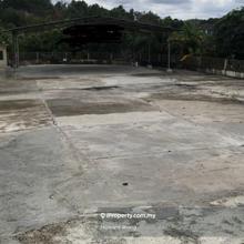 Empty Flat Land with Premix For Rent