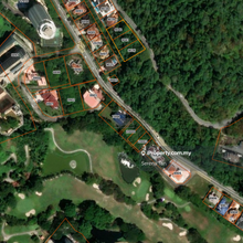 Three Adjoining Bungalow Lots with Golf Course View in Bukit Jambul.