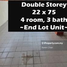 End Lot Double storey house @ Selayang Jaya Township