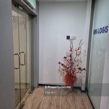 Renovated office with reception area, director & account room, pantry