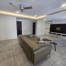 Double storey semi-detached at jalan song for rent 