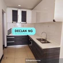 Partial Furnished, Kitchen Cabinet, Fully Aircond