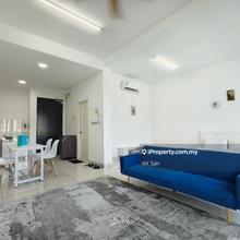 Furnished and Corner Lot Studio Unit Kiara Plaza Service Residence.