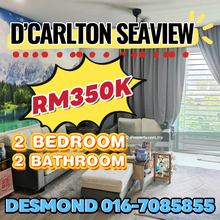 Dcarlton seaview apartment at megah ria 
