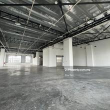 Ground to 4th floor semi-d factory for rent