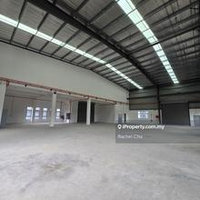 Detached factory warehouse Xme Nilai next to highway facing mainroad