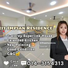 Bukit Impian Residence @ New Painting 2-storey Superlink House
