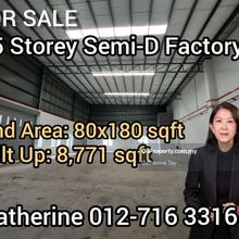 1.5 Storey Semi-D Factory Eco Business Park 1 Johor Bahru