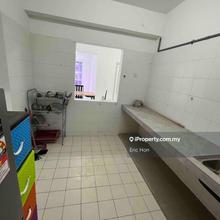 Selayang point condo for rent, partially, fridge, aircond,kitchen top