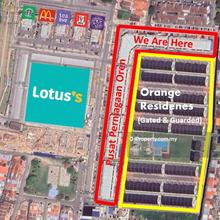 Pusat Perniagaan Oren Grd Floor Shop Lot Bagan Ajam, Beside Lotus