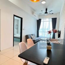 For rent kk sutera avenue full furnish 2r1b tower 2 level3 lot 726sf