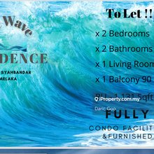 The Wave Residence Condo For Rent At Kota Syahbandar Melaka